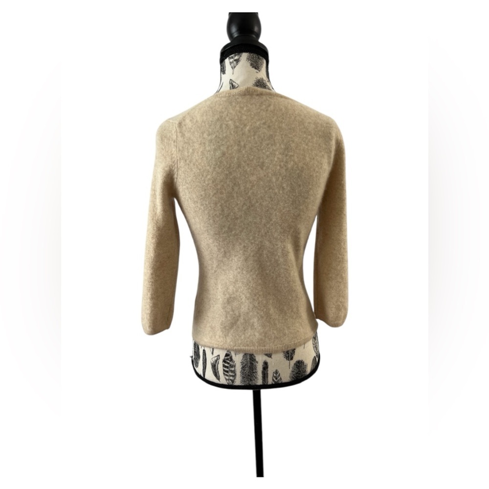 Cashmere Square Neck Sweater - Picture 3 of 6